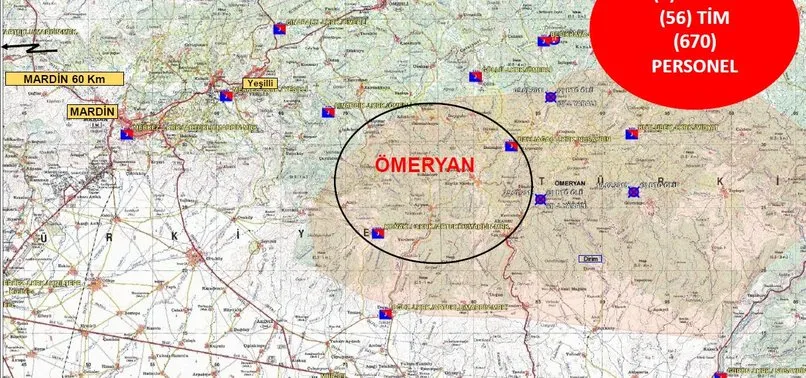 Son dakika: Mardin’de Eren Kış-8 Operasyonu başladı! 670 personel görev alıyor