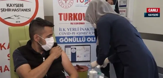 Yerli aşıda Faz-3 çalışmaları! Virüse karşı geliştirilen TURKOVAC gönüllülere uygulandı
