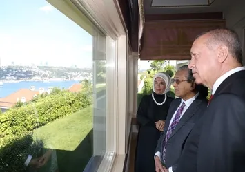Başkan Erdoğan, Mahathir ile kahvaltıda buluştu