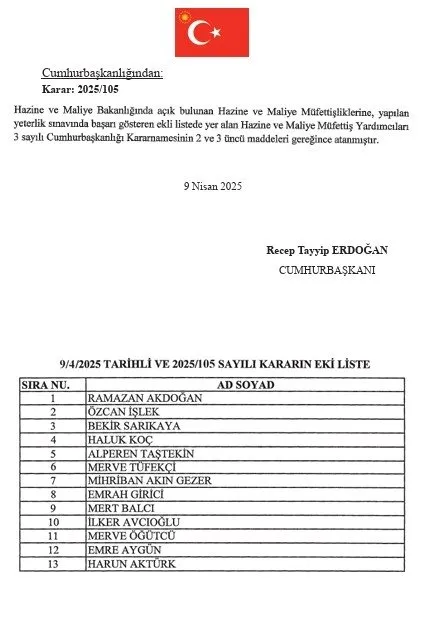 Cumhurbaşkanlığı politika kurullarına atamalar Resmi Gazete'de! 10 ayrı kurula toplam 140 isim