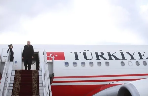 Son dakika: Başkan Erdoğan Ukrayna’da böyle karşılandı - 1