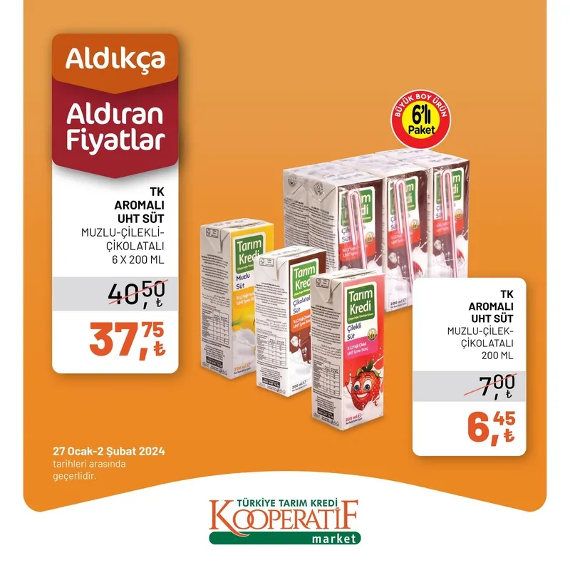 Tarım Kredi Market indirim için son gün! TK’da tost peyniri 129,90 TL, zeytin 129,90 TL, beyaz peynir 109,90 TL, çay 106,90 TL, tereyağı 59,00 TL… - 14