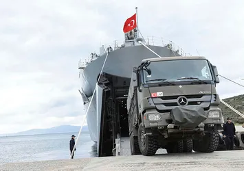 TCG Sancaktar ve TCG Bayraktar gemileri yola çıktı