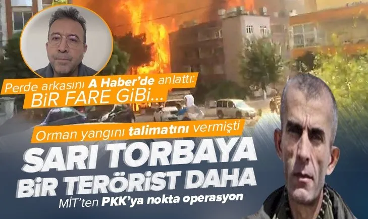 Hatay’daki orman yangınında sabotaj talimatını veren İzzettin İnan etkisiz hale getirildi