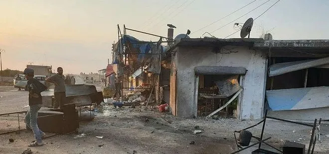Tel Abyad’daki terör saldırısında 3’ü çocuk 5 sivil yaralandı