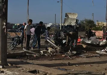 Azez'de bombalı saldırı: 11 yaralı