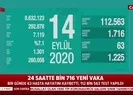 14 Eylül Türkiyenin günlük koronavirüs tablosu açıklandı! Bakan Koca: Tek tek mücadele edemeyiz...