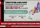 Bakan Albayraktan istikrar kalkanı mesajı
