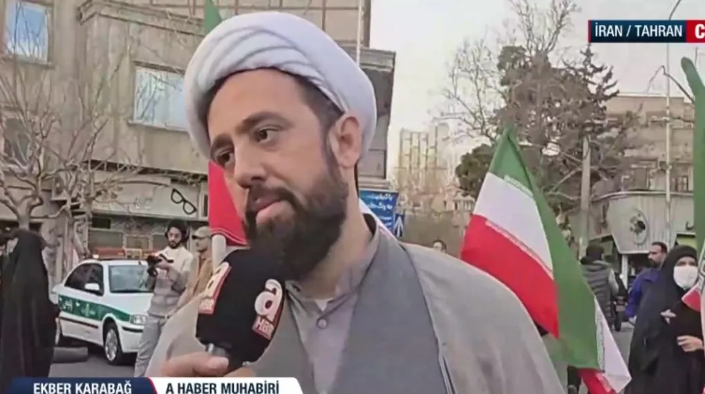 A Haber ABD ve İsrail'in vurduğu Tahran'da