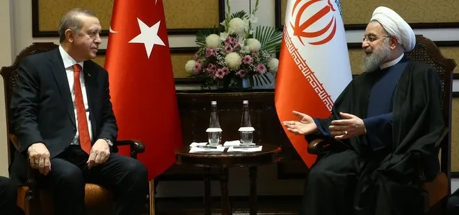 ERDOĞAN, RUHANİ İLE GÖRÜŞTÜ