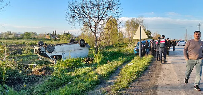 Samsun'da minibüs kazası: 1 ölü 2 yaralı