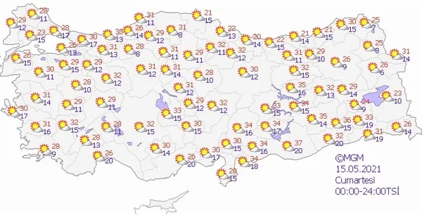 Ramazan Bayramı'nda hava nasıl olacak? Meteoroloji'den 3 büyük il için flaş açıklama - 9