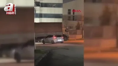 Bağcılar’da drift yapan sürücü kamerada