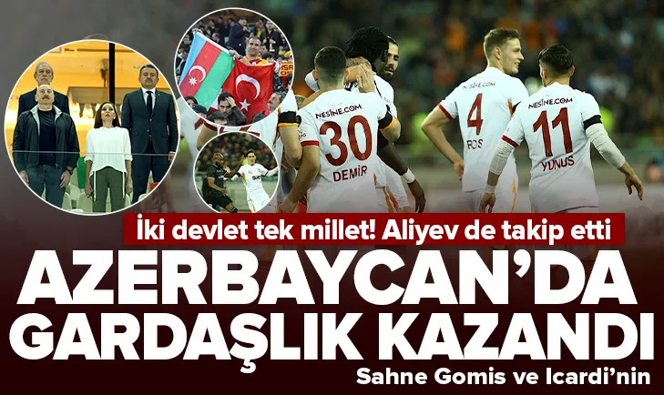 Kardeşlik maçında kazanan Galatasaray!
