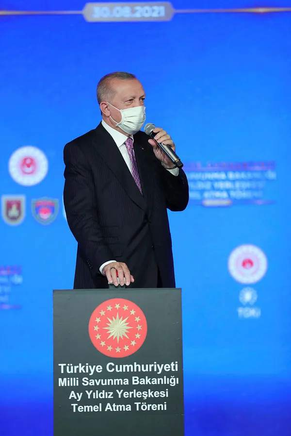 Son dakika: Başkan Erdoğan’dan Ay Yıldız Projesi Temel Atma Töreni’nde önemli açıklamalar