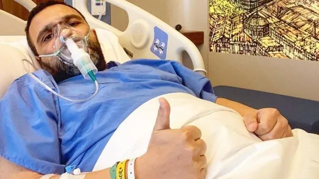 Koronavirüs tedavisi gören Okan Karacan gözyaşlarına boğuldu! Nefes almak çok güzel...