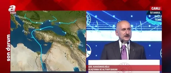 Son dakika: Ulaştırma ve Altyapı Bakanı Adil Karaismailoğlu: Kanal İstanbul ile yeni bir çağın kapısını açıyoruz
