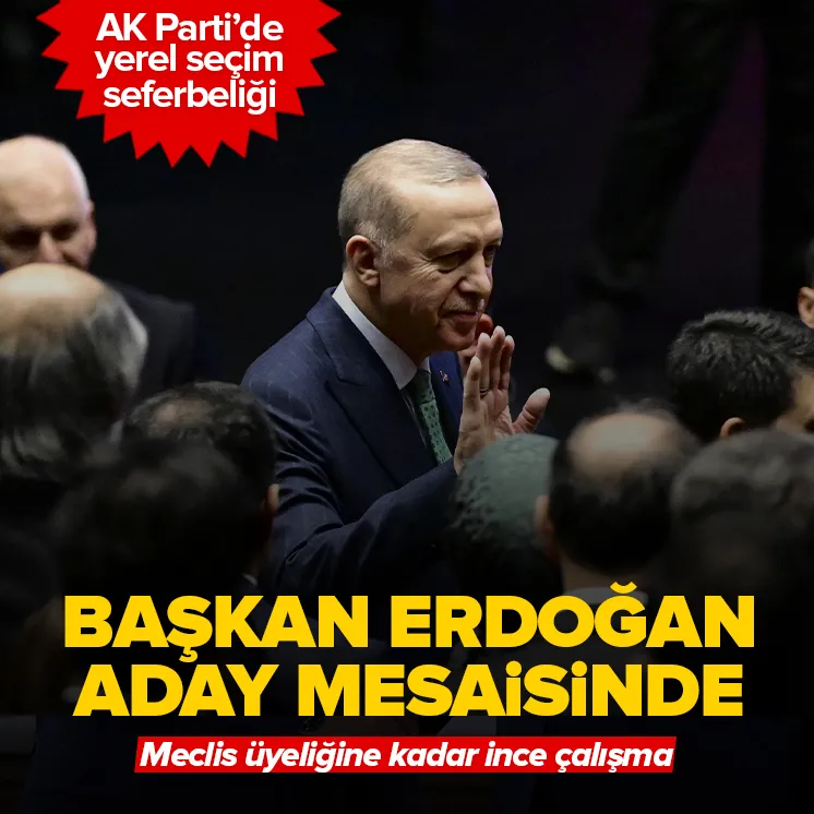 AK Partide yerel seçim seferberliği!