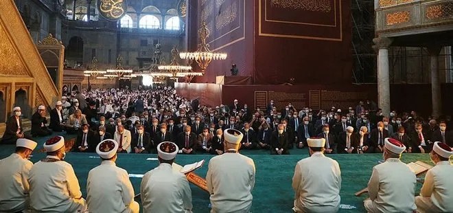 Ayasofya Camii’ne atanan din görevlileri duygularını anlattı