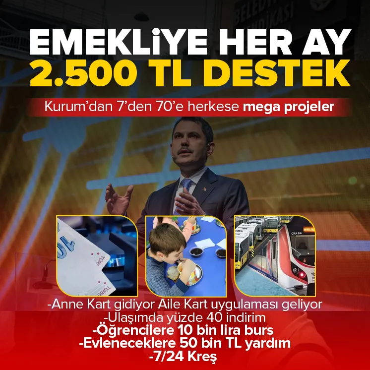 Kurumdan gençlere, emeklilere ve ailelere büyük müjde!