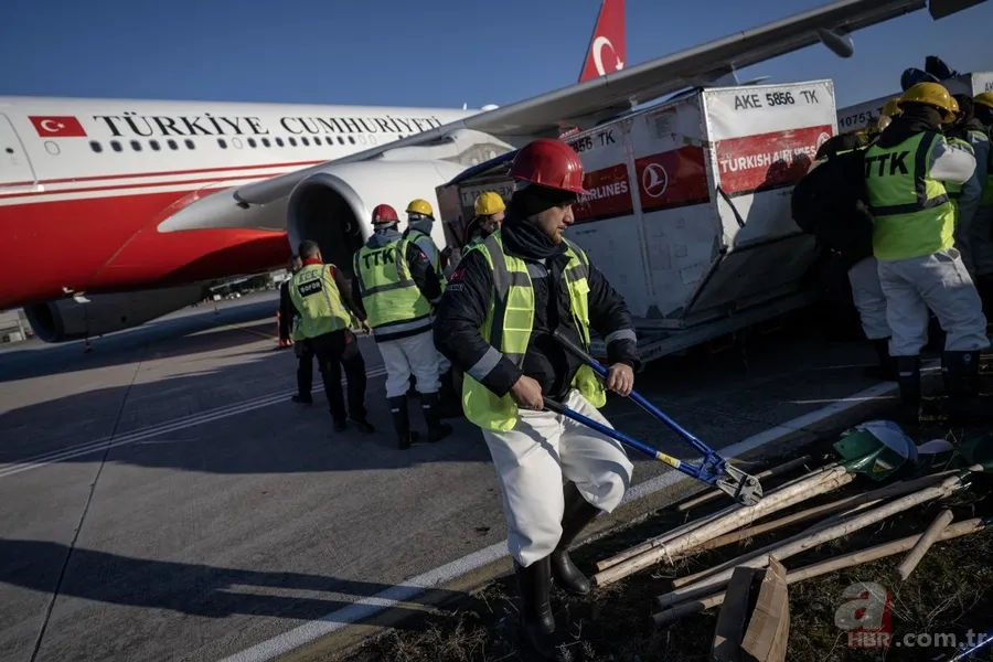 Cumhurbaşkanlığına ait uçak madencileri deprem bölgesine götürdü: "Bir can bir candır bizim için" 5