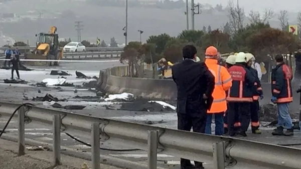 Büyükçekmece’de helikopter TV kulesine çarpmıştı: Fezleke tamamlandı