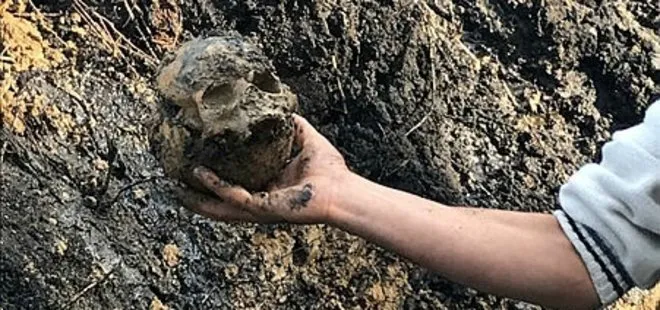 Aydın’da ürküten olay! Okul bahçesinden kafatası ve kemik parçaları çıktı