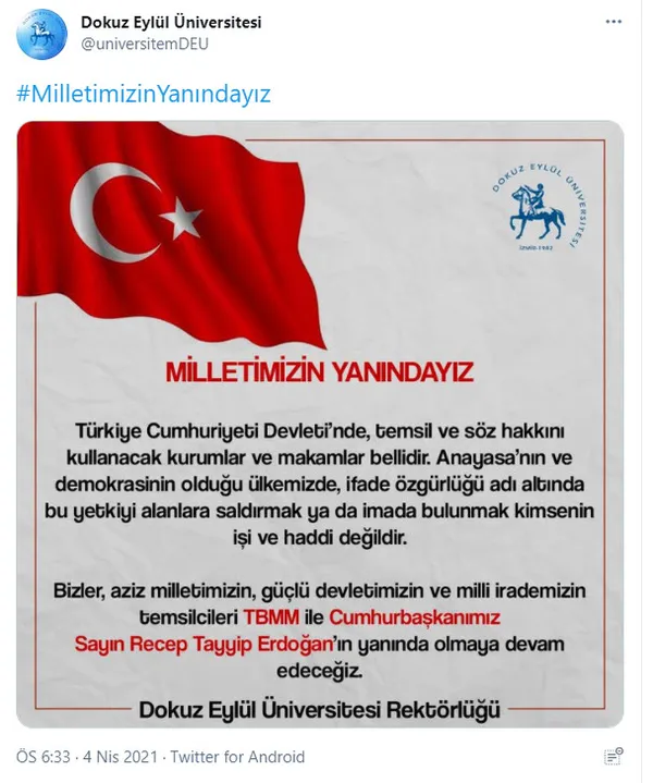 104 emekli amiralin darbe imalı bildirisine üniversitelerden tepkiler çığ gibi büyüyor - 7