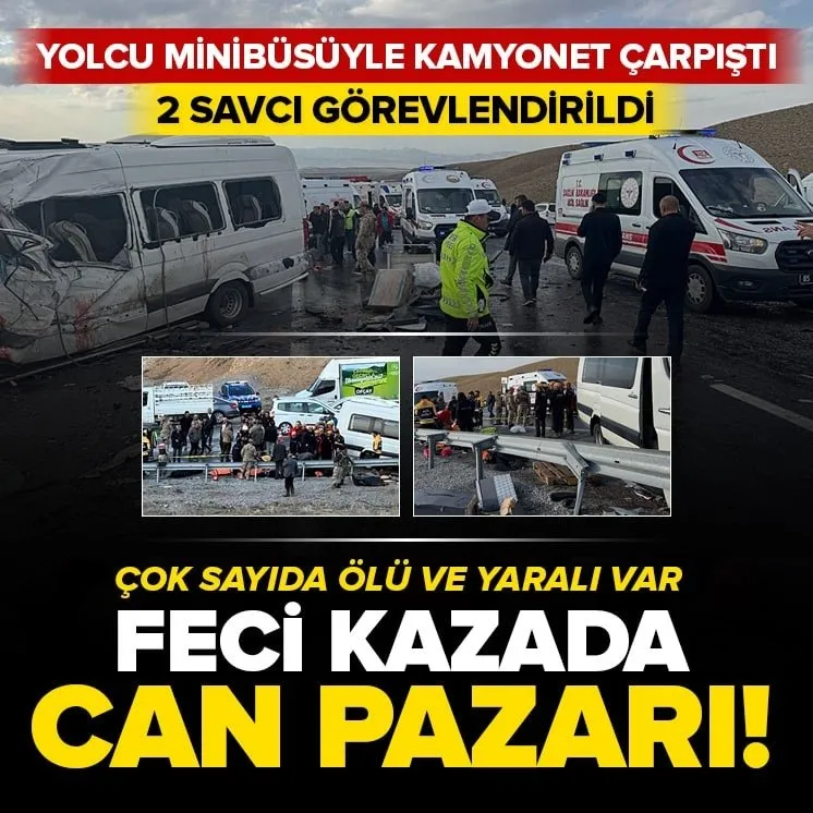 Van’da katliam gibi kaza! Ölü ve yaralılar var