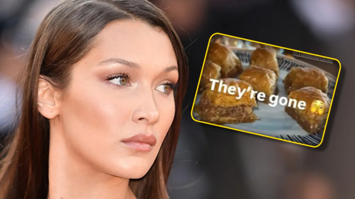 Bella Hadid'in favori tatlısı Türk mutfağından çıktı! "10 dakikada bitecek"