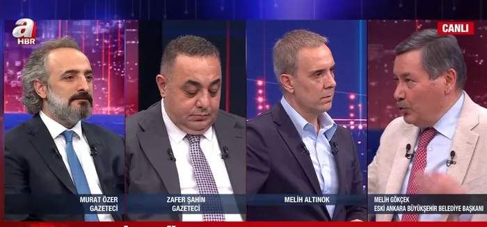 Melih Gökçek A Haber’de! Canlı yayında bomba iddia: Mansur Yavaş AK Parti’den aday olmak istiyor