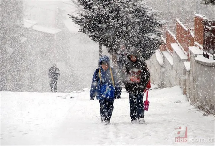 Eğitime kar engeli! Valiliklerden peş peşe açıklama | İşte 26 Şubat Çarşamba günü okulların tatil edildiği illerin listesi... 15