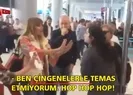 Uçağı rötar yapınca hıncını personelden çıkardı
