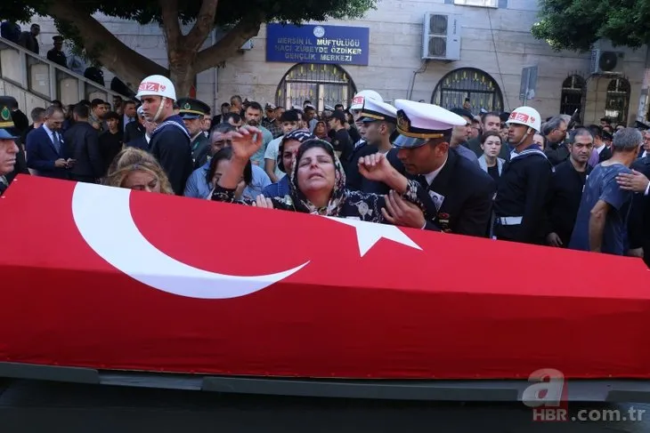 Mersin’de şehide son veda! Astsubay Kıdemli Çavuş Özkan Demir gözyaşlarıyla uğurlandı