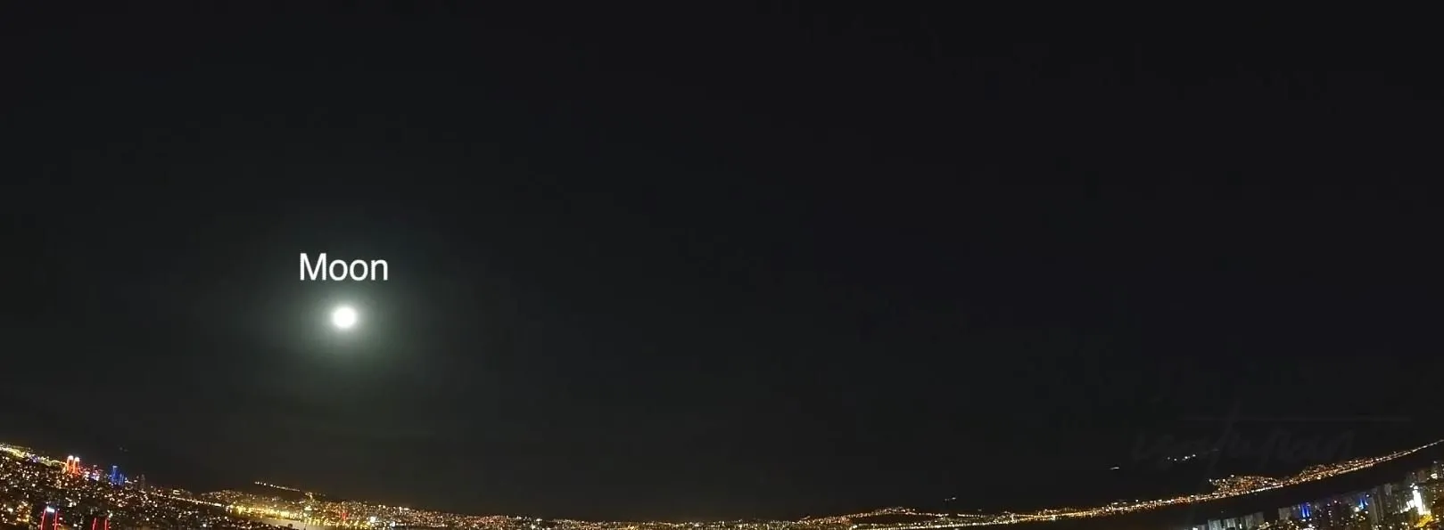 Son Dakika Izmir De Muhtesem Goruntu Ay Jupiter Saturn Ve Mars Anbean Kamerada