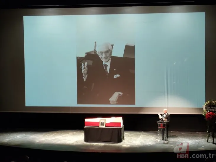 Devlet sanatçısı Prof. Dr. Alaeddin Yavaşca’ya veda! AKM’de tören düzenlendi