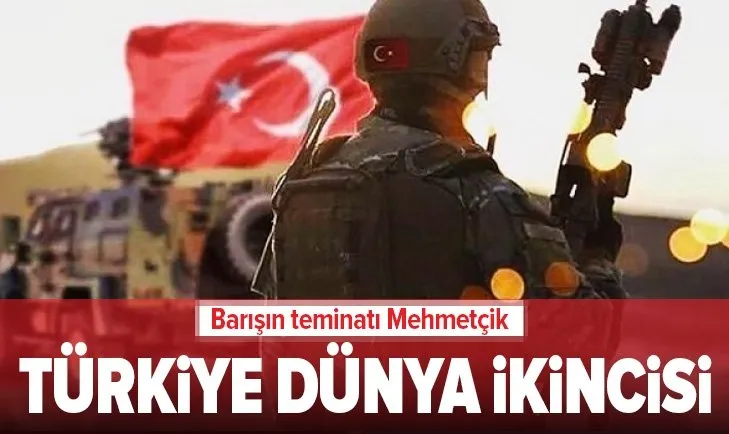 TSK yurt dışında en aktif ikinci ordu! Sayı 15'e yükselecek!