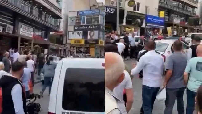 Çekmeköy’de erkek çocuğa taciz iddiası! Mahalleli sokağa dökülüp öldüresiye dövdü