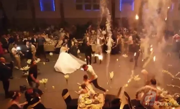 Film sahnesi değil yangın yeri! Irak’taki düğün salonu faciasından yeni görüntüler! Her ayrıntısı kameraya yansıdı