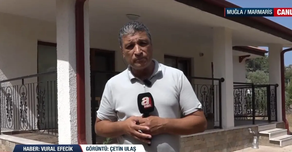 Marmaris'te yanan evler yeniden yapıldı