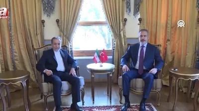 Bakan Fidan İranlı mevkidaşı ile görüştü!