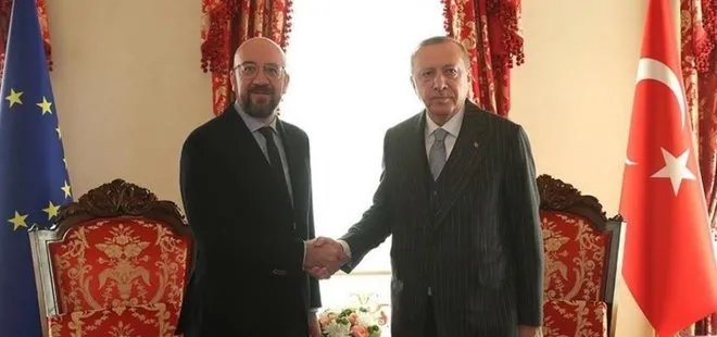 Başkan Erdoğan AB Konseyi Başkanı Charles Michel ile görüştü: Türkiye’nin tam üyeliği için somut adım atın