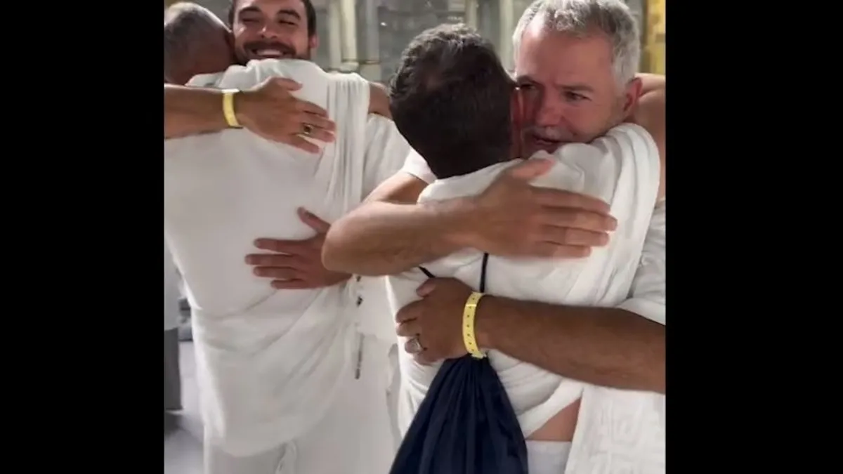 At üstünde 8 bin kilometrelik yolculukta mutlu son! İspanyol hacı adayları kutsal topraklarda