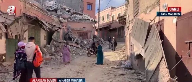 A Haber depremin merkez üssünde! Fas’ta 7 büyüklüğündeki depremde can kaybı artıyor