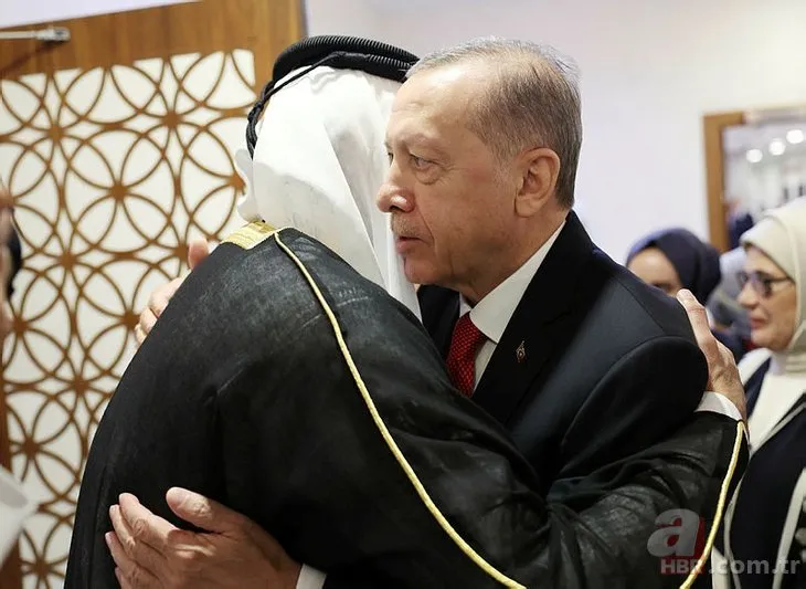 Başkan Recep Tayyip Erdoğan 2022 Dünya Kupası'nı dünya liderleri ile birlikte izledi