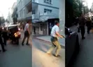 Trafik magandası motokuryeye silah tuttu