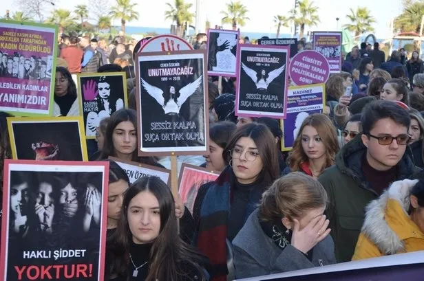 Ordu’da binlerce kişi canice öldürülen Ceren Özdemir için toplandı