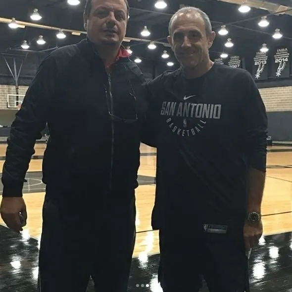 Ataman,San Antonio Spurs ile antremana çıkıyor - 1