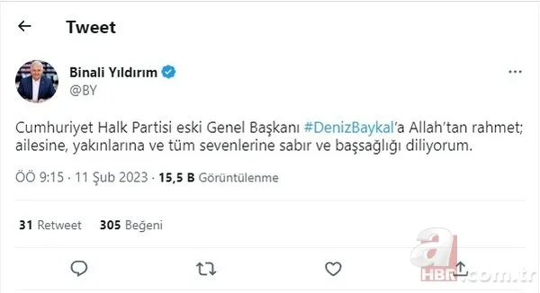 Türk siyasetinin acı kaybı! Deniz Baykal 85 yaşında hayatını kaybetti 10