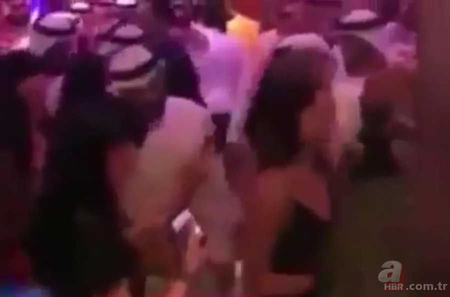 Arap prenslerin olaylı partisinden şok görüntüler! 17